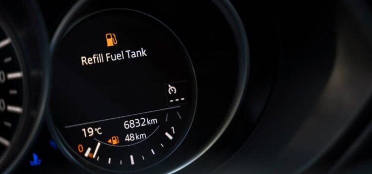 What will happen to your car if it runs out of fuel on the road?