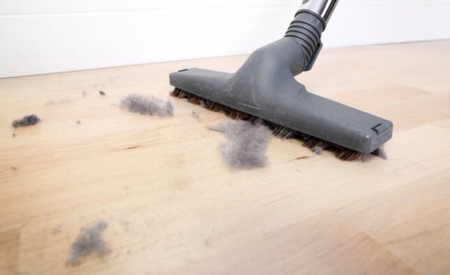 Dusty floor